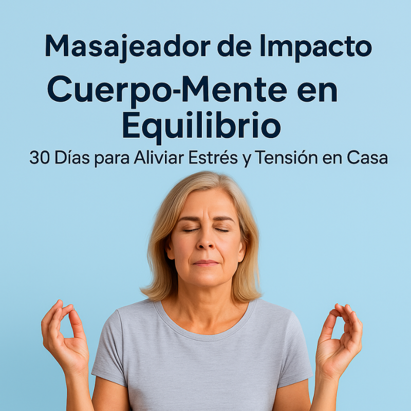 Masajeador de Impacto + 10 Parches de Regalo