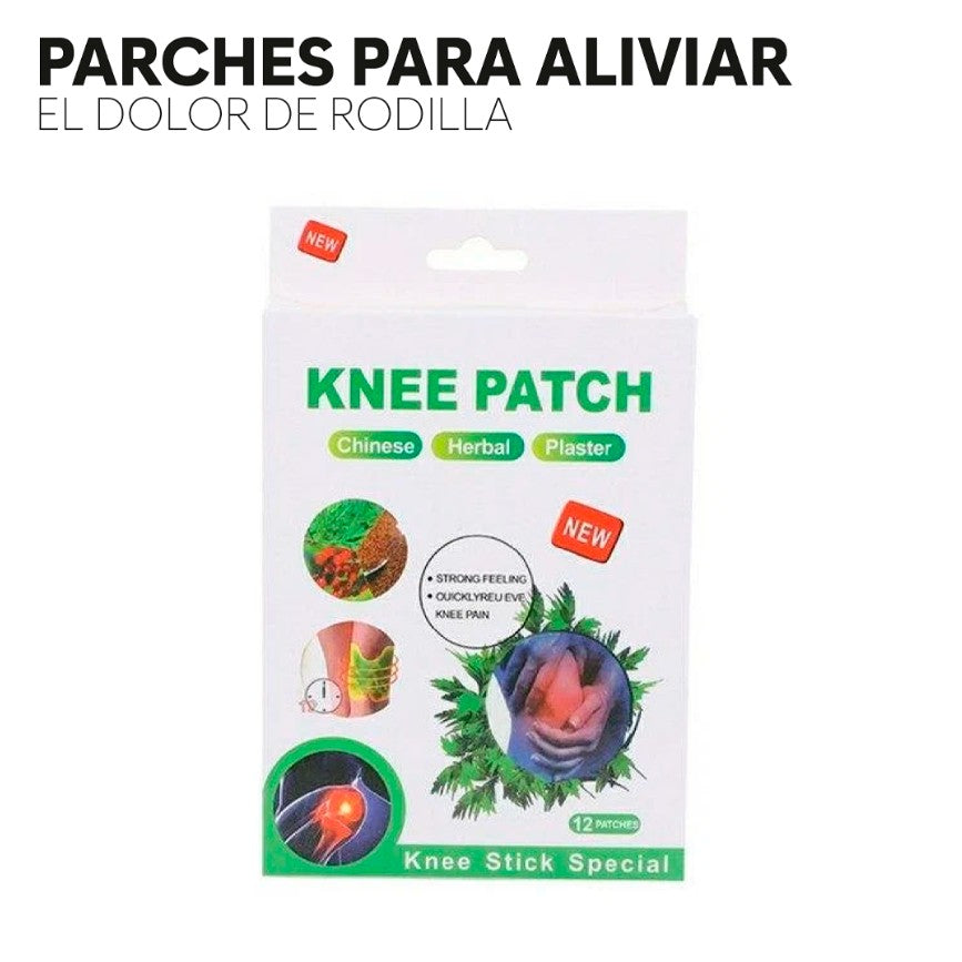 5 CAJAS DE PARCHE PARA DOLOR DE RODILLA 50 UN TOTAL