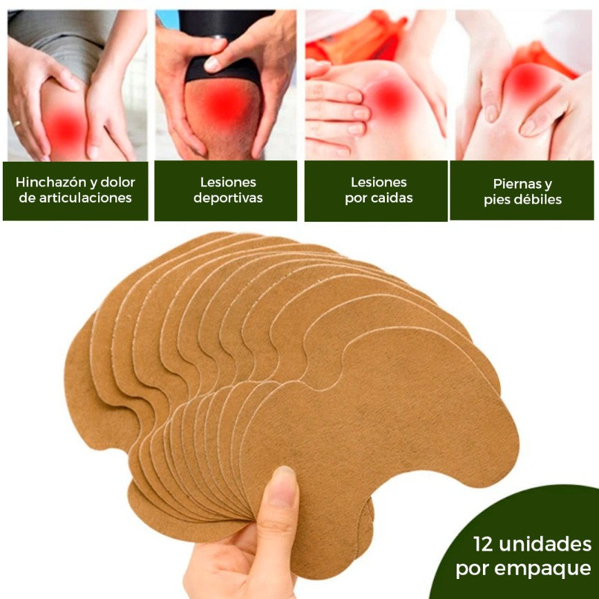 5 CAJAS DE PARCHE PARA DOLOR DE RODILLA 50 UN TOTAL