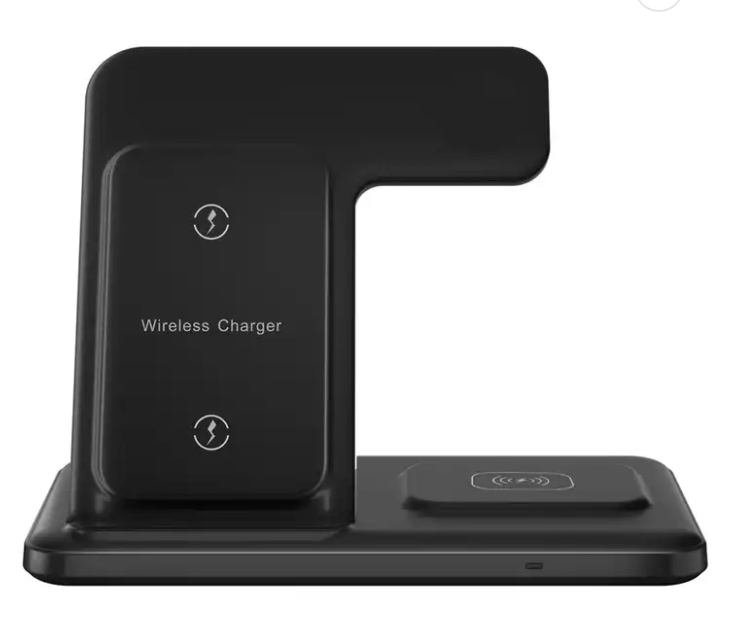 CARGADOR 3 EN 1 PARA CELULAR, SMARTWATCH Y AUDIFONO