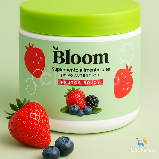🌿 Bloom Jugo Verde – Nutrición y frescura en cada vaso 🍓🥝