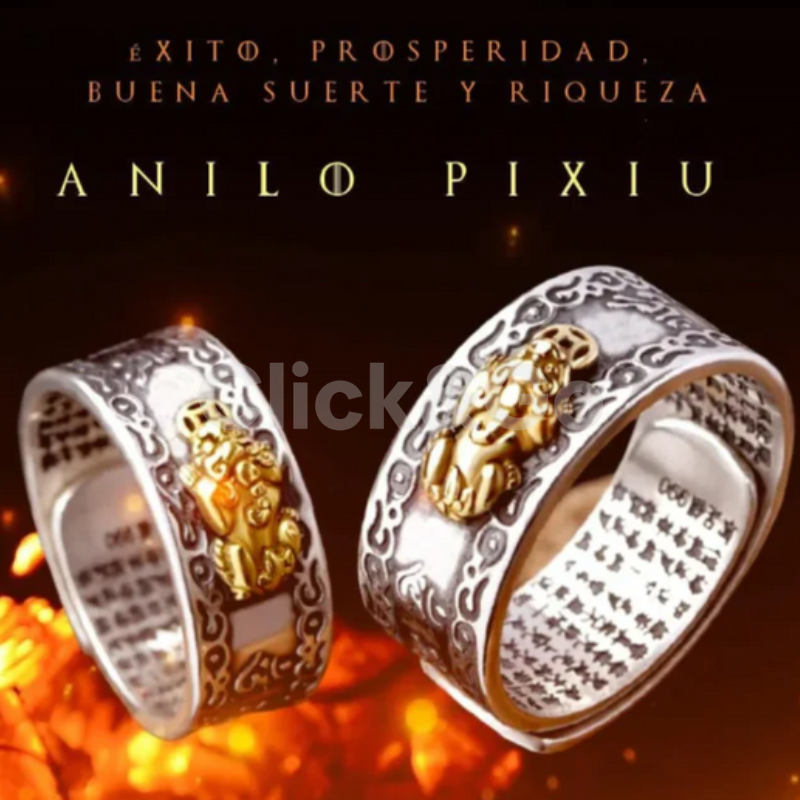 💍✨ Anillo Pixui forjado en Plata – 🍀 Prosperidad y 🛡️ Protección en tus manos