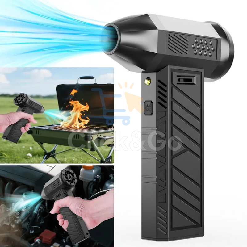 Mini Soplador Turbo – Potencia en tu mano para encender brasas y limpiar sin esfuerzo 🔥💨