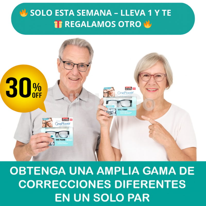 One Power Readers ® -  Lentes Bifocales de Lectura