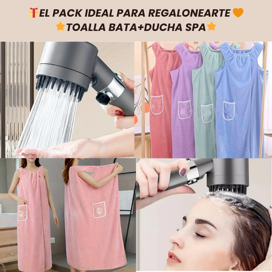 🧡🎁 Pack Regaloneo Total -Abrígate con suavidad, relájate como en un spa🌟