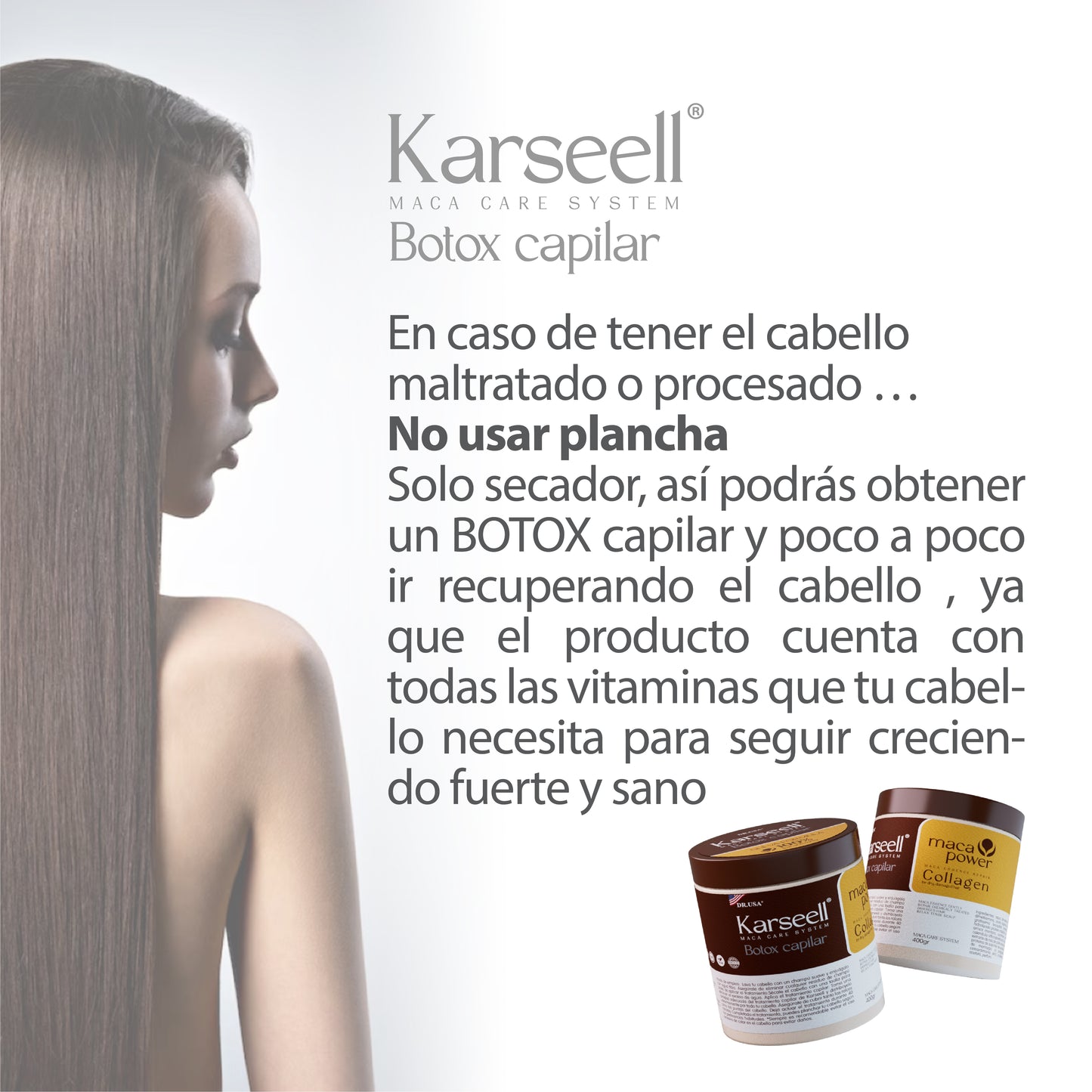 ✨ Karseell Original – Hidratación Profunda para tu Pelo 🌸