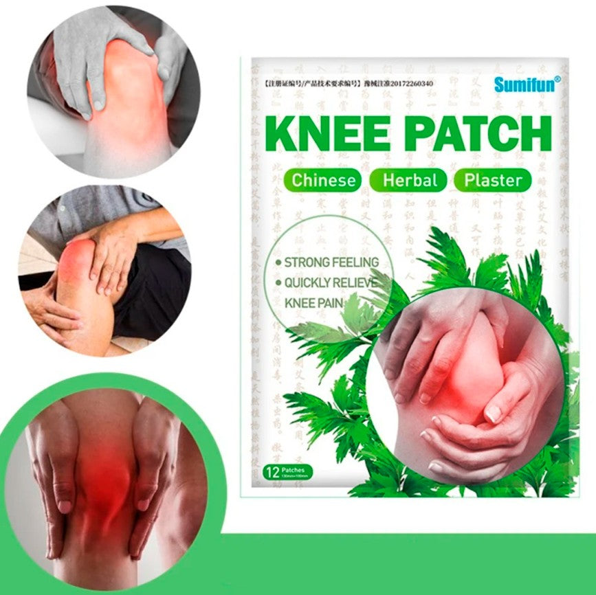 5 CAJAS DE PARCHE PARA DOLOR DE RODILLA 50 UN TOTAL