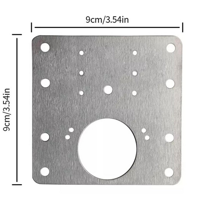 PACK 9 PLACA PARA REPARACIÓN DE BISAGRAS