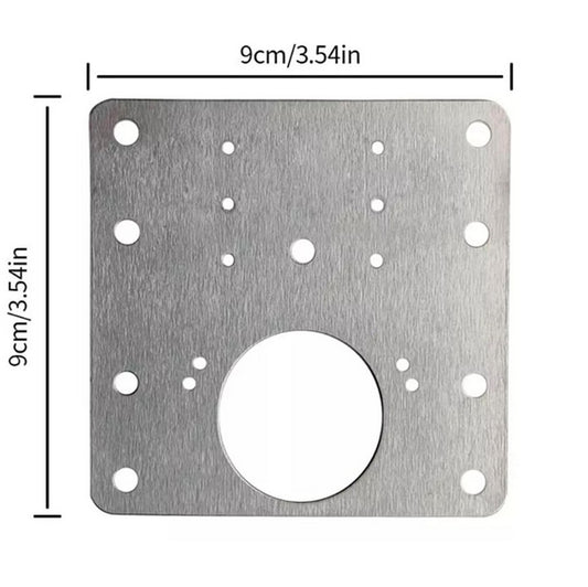 PACK 9 PLACA PARA REPARACIÓN DE BISAGRAS